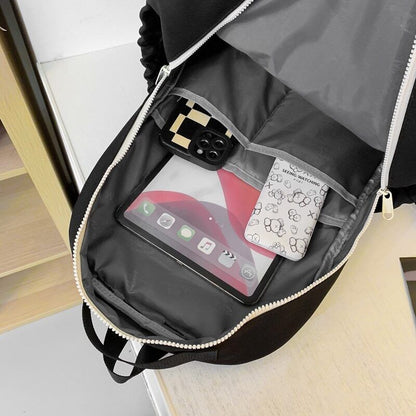 Lady Student Bag Cool Female College Book Backpack Women Nylon School Bag