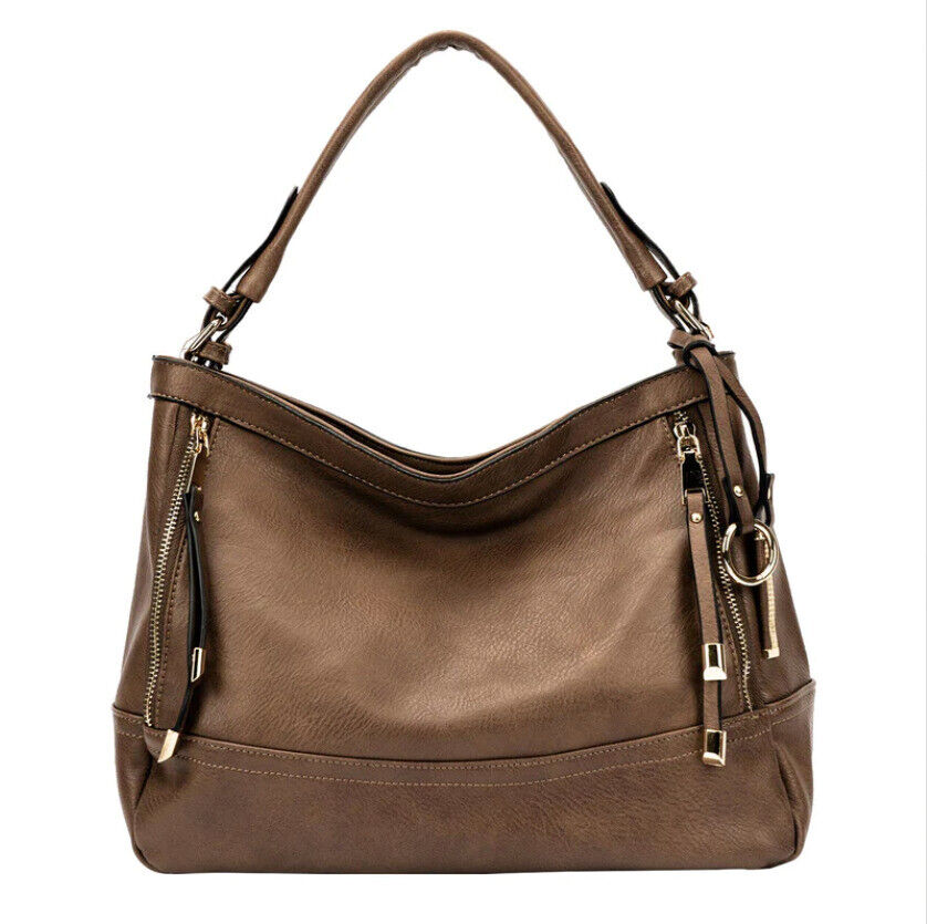 Celela Women PU Leather Tote Shoulder Bag Crossbody Bag Handbag Purse