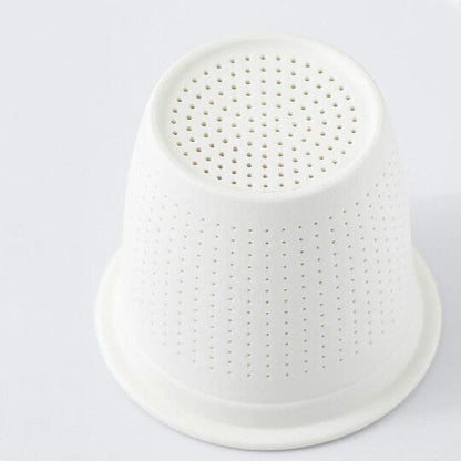Cute Ceramic Cup with Lid | Fried Egg Lid Coffee Mug with infuser