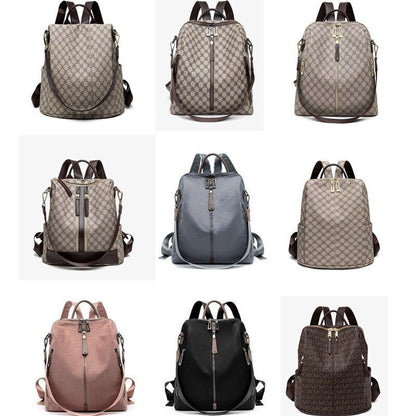 Backpack Ladies Bag Traveling Backpack Women Traveling Bag Large Geometric Purse