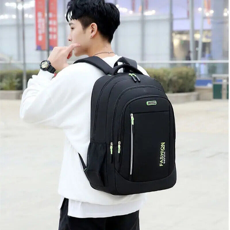 Boys School Bags Middle High Student Schoolbag Backpacks Men 2023