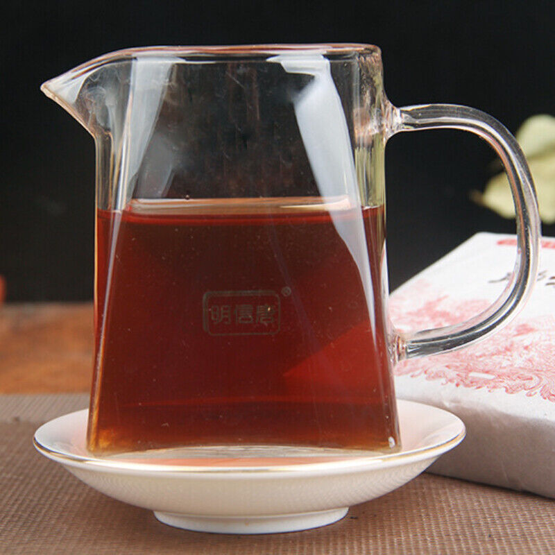 250g Menghai Golden Brick Pu'er Tea Ancient Tree Aged Ripe Tea Mellow Black Tea