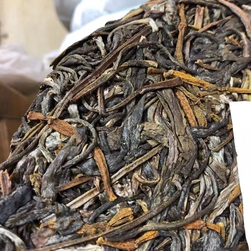 357g Ding Chun Yuan Wild Jingmai Pangxie Jiao Feet of Crab Pu-erh Tea Raw