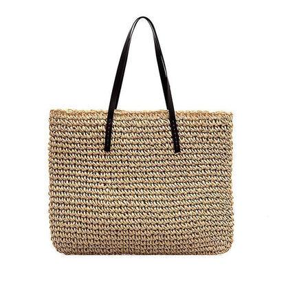 Woven Straw Beach Bags Women Handbag Female Shoulder Bag