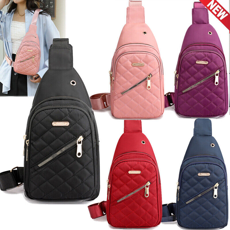 Women Crossbody Shoulder Bags Chest Sling Bag Fanny Packs Travel Sports Backpack