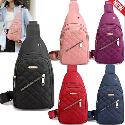 Women Crossbody Shoulder Bags Chest Sling Bag Fanny Packs Travel Sports Backpack
