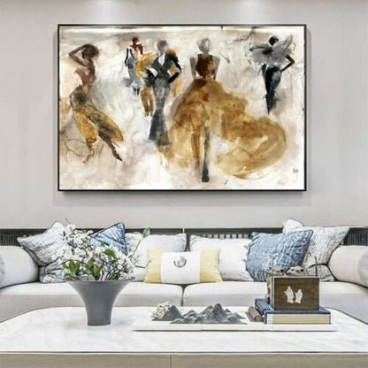 Abstract Woman Canvas Painting Canvas Wall Art Home Decor Prints Art Wall Poster