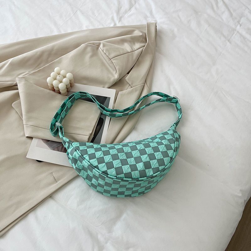 Canvas Bag Summer Popular Messenger Bag Versatile Student Large Shoulder Bag 1PC
