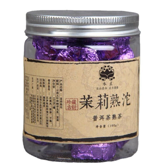 100g Small Tuocha Puer Ripe Tea Chinese Healthy Drink Yunnan Jasmine Pu Erh Tea