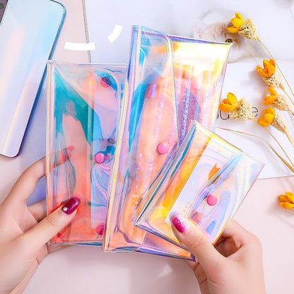 Transparent Cosmetic Bag Women Makeup Storage Clear Organize Multifunction Purse