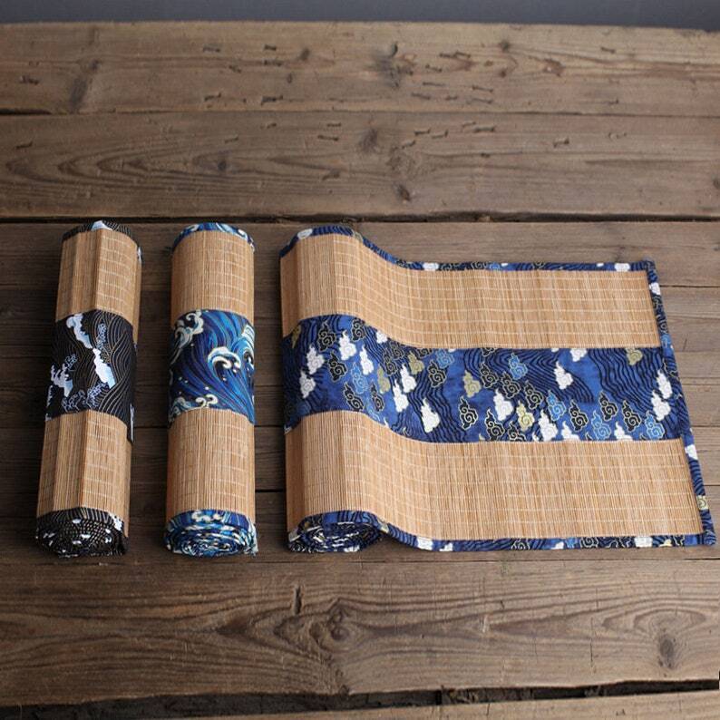 Bamboo Mat|Tea Table Mats|Table Cloth|Tea Accessories
