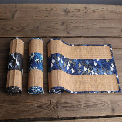 Bamboo Mat|Tea Table Mats|Table Cloth|Tea Accessories