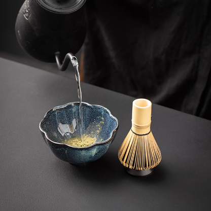 Ceramic Matcha Kit Matcha Bowl and Bamboo Whisk