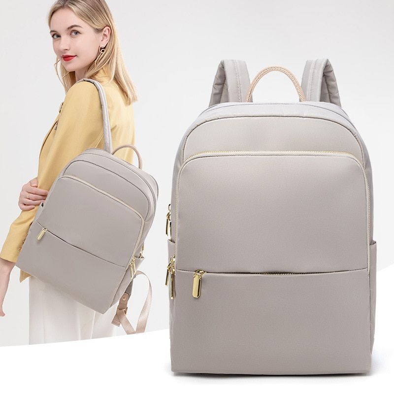 Oxford Waterproof Backpack Fashion 14 Inch Laptop Bag Large Polyester 38*29*10CM