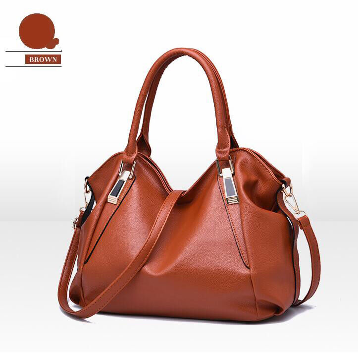 Women Faux Leather Shoulder Bag Tote Purse Messenger Handbags Crossbody Satchel