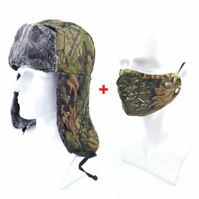 Full Face Mask Neck Warmer Winter Windproof Fleece Hat Cap Thermal Balaclava Hat