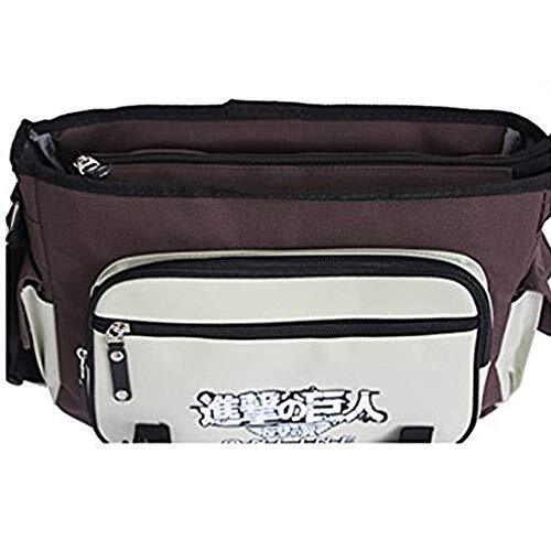 ASLNSONG Japanese Anime Shoulder Bag School Messenger Attack on Titan