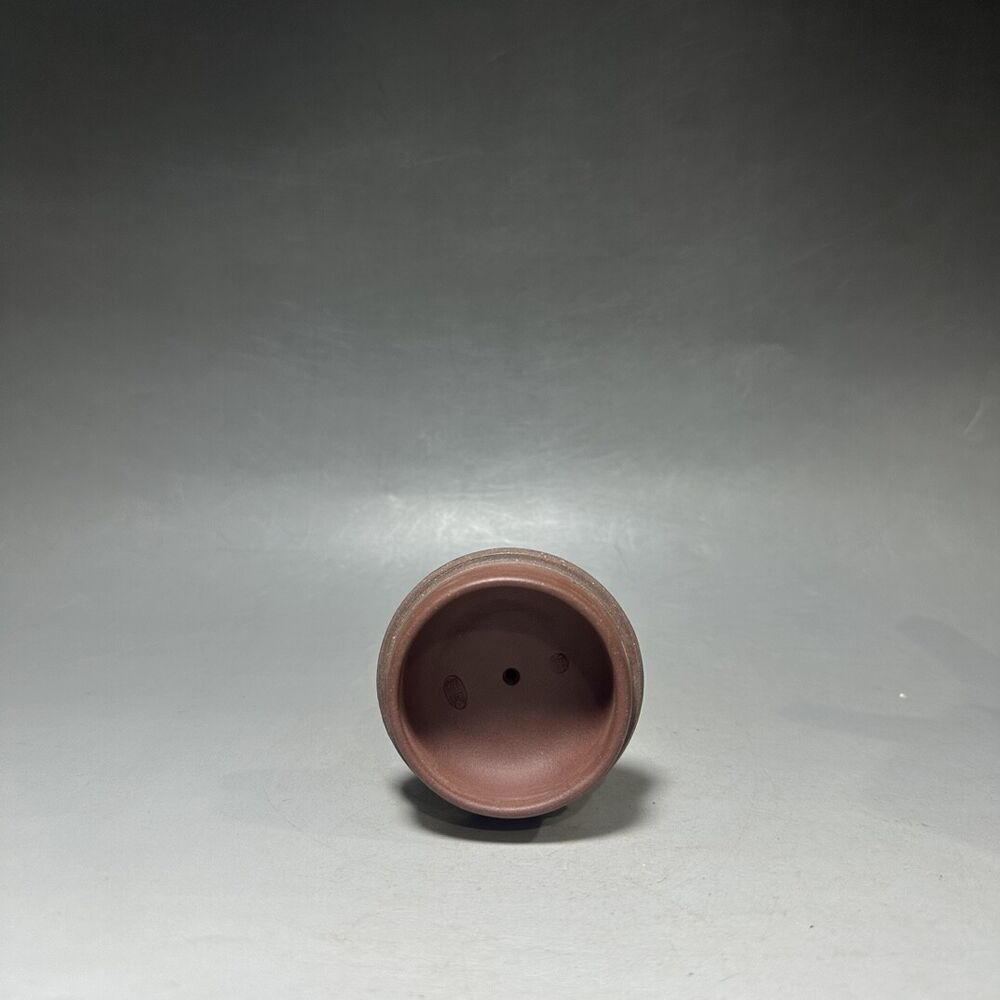 vintage chinese yixing purple clay teapot zisha ceremony carving Collectible art