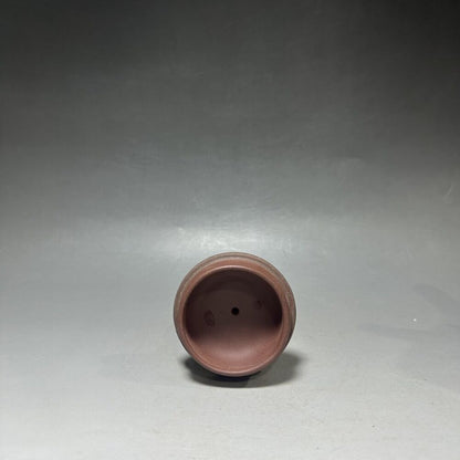vintage chinese yixing purple clay teapot zisha ceremony carving Collectible art