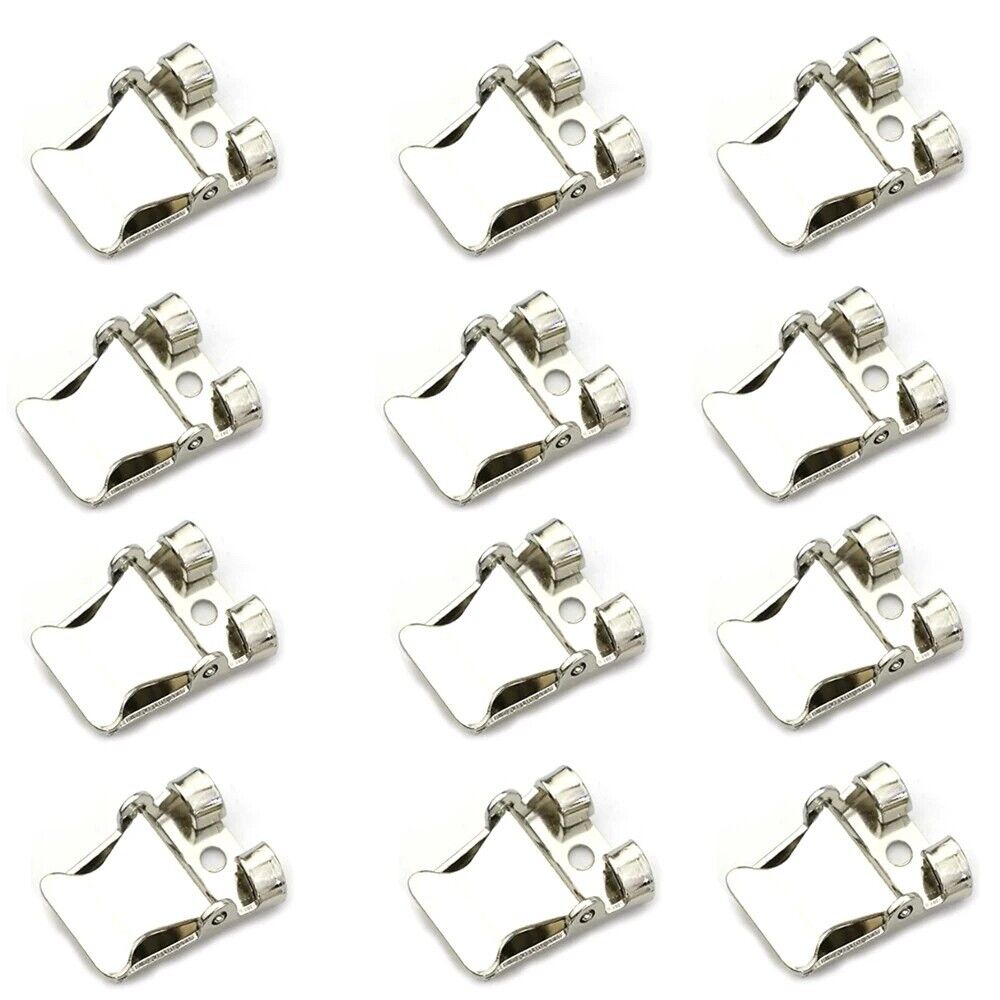 Men Necktie Accessories 12Pcs Bolo Tie Tip Zinc Alloy Fashion Clothing 1.9x2.2cm