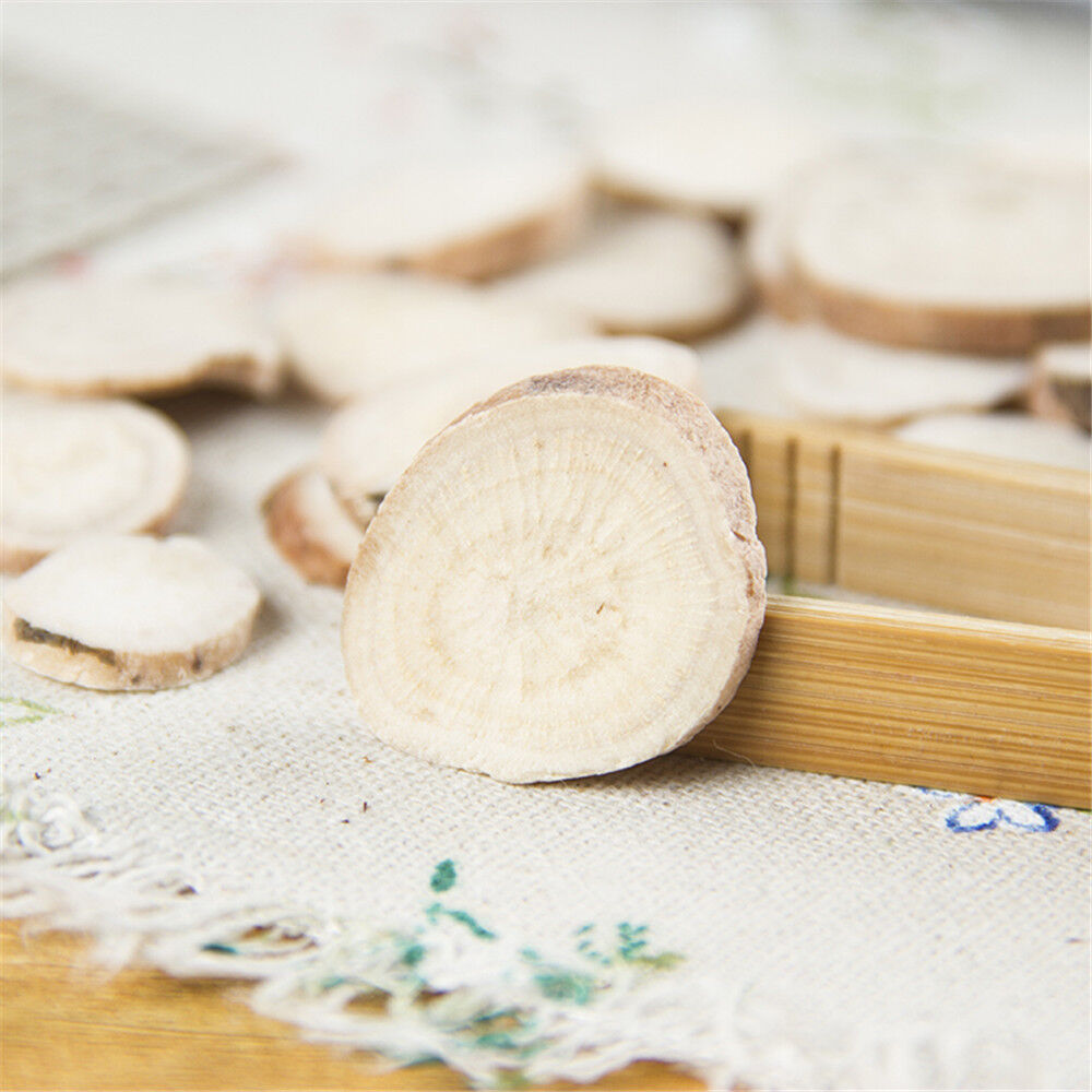 Chinese Herb White Peony Root Paeonia lactiflora Baishao Slices 白芍片 100g-500g