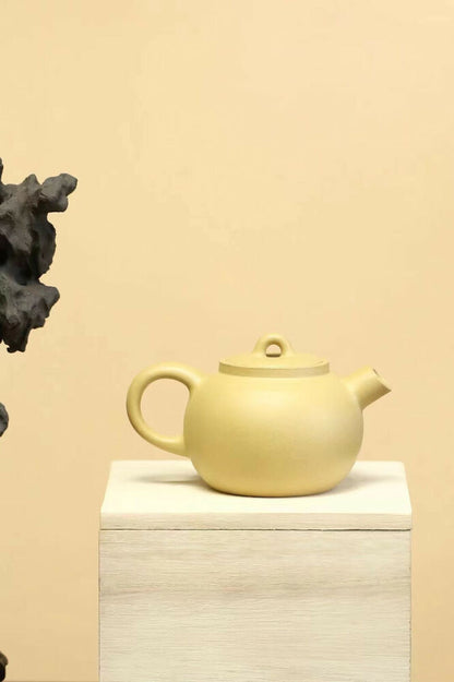 150cc chinese Yixing Handmade Zisha Green ClayTeapot DeFu GongFu Hu Tea Pot