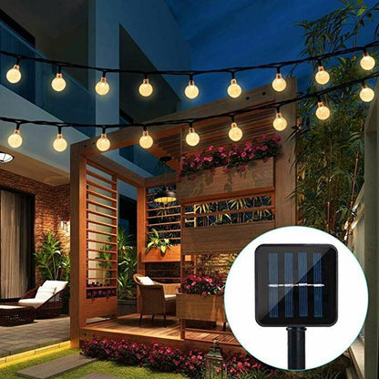 20/50 LEDS ball 5M/10M Solar Lamp Power LED Lights Solar Garlands For Outdoor