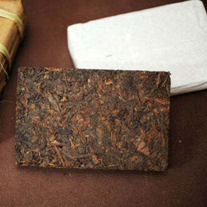 PU'ER Tea Lao Man E Pu-erh Tea Brick Ripe Puer Ancient Tree Pu'er Tea 500g-