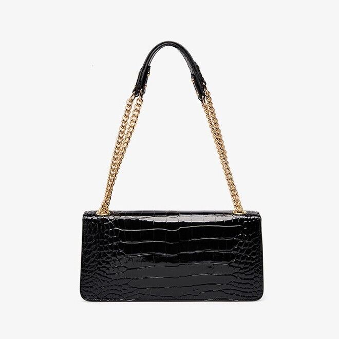 Top Cowhide Leather Party/Cocktail Bag Luxury Women's Sling Shoulder Chain Bag