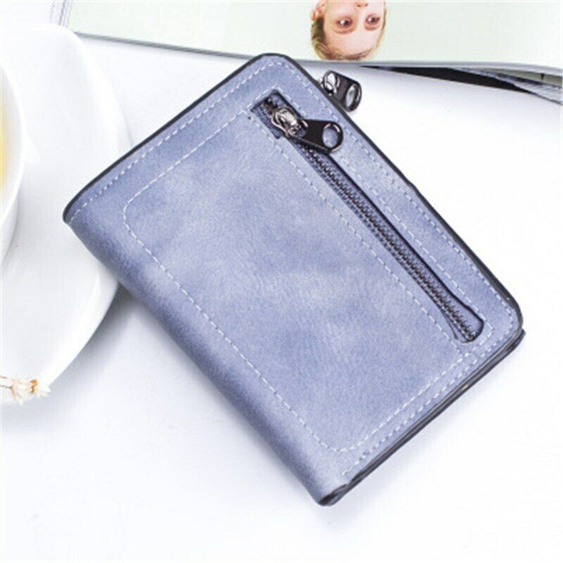 Lady Handbag Cash Clip Billfold Women's Wallets Card Clamps Money Bag Coin Purse