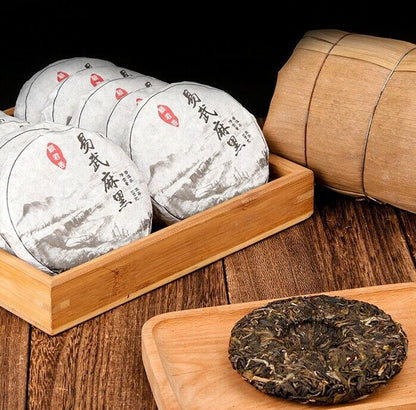 Yunnan Raw Puerh Tea Organic YuWu Ma Hei Pu Erh Tea Ancient Tree Puer Tea Cake