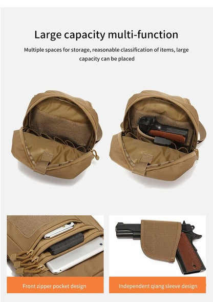 Tactical Bag Shoulder Strap Bag Men Hiking Backpack Outdoor Hunting Camping Bag