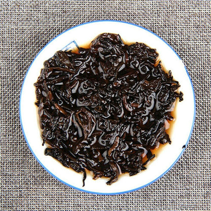 Old Tree Pure Material Ripe Puerh Tea Iceland Golden Bud Shu Puer Tea 357g