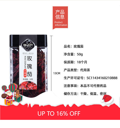 50 Keluo Shen Fang canned Herbal healthy rose eggplant flower tea