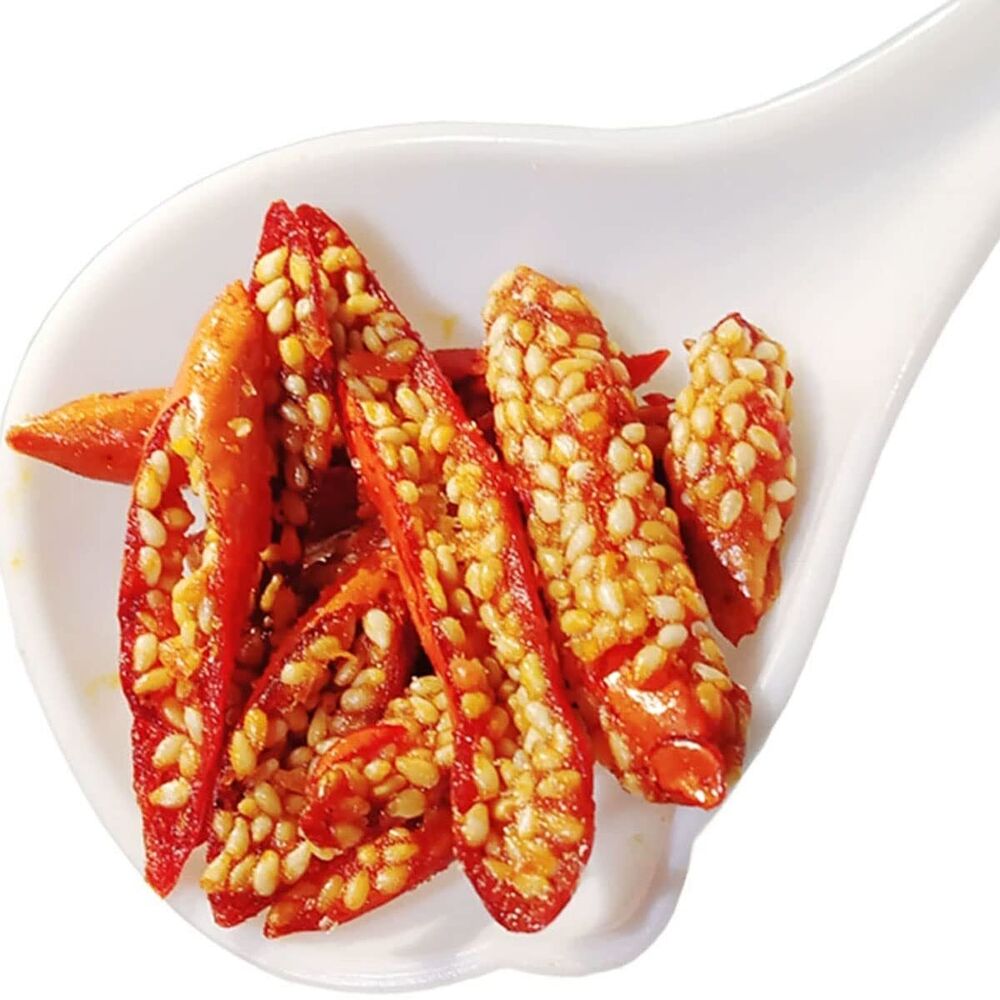 Spicy Chili Crisp for Ramen Toppings Salad Sesame Snacks Crispy 130g Xiang La Si
