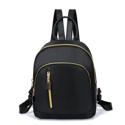 Waterproof Mini Backpack Women Purse Nylon Shoulder Rucksack Small Travel Bag