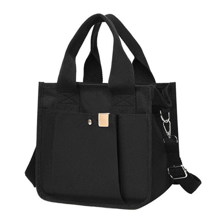 Women Canvas Casual Bag Adjustable Shoulder Strap Handbag Cross Body Bag Tote