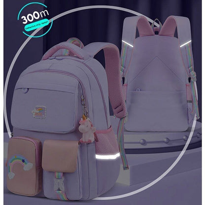 Shoulder Strap School Bag Girls Children's Backpacks Kids Schoolbags