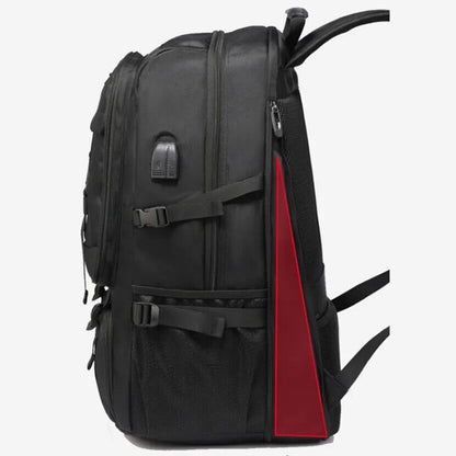 Travel Backpack Men Business Bag Outdoor Sports Backpacks Shoes Pocket
