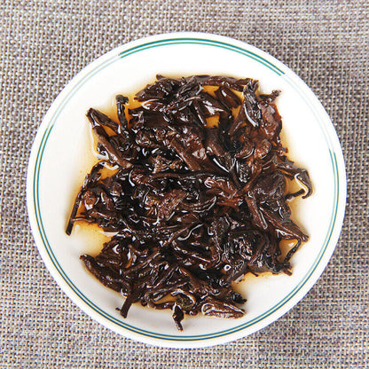 Yunnan Lao Ban Zhang Ancient Shu Puer Tea Old Tree Ripe Puer Tea 357g