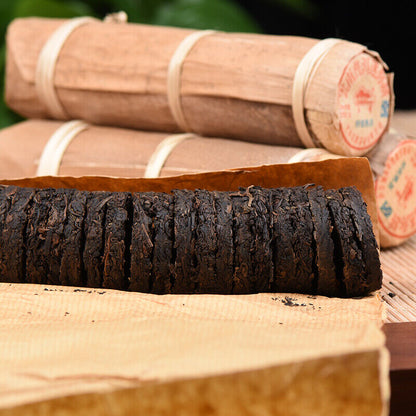 200g Yunnan Classical Puer Tea Mini Cake Ripe Pu Er Health Care for Weight Loss