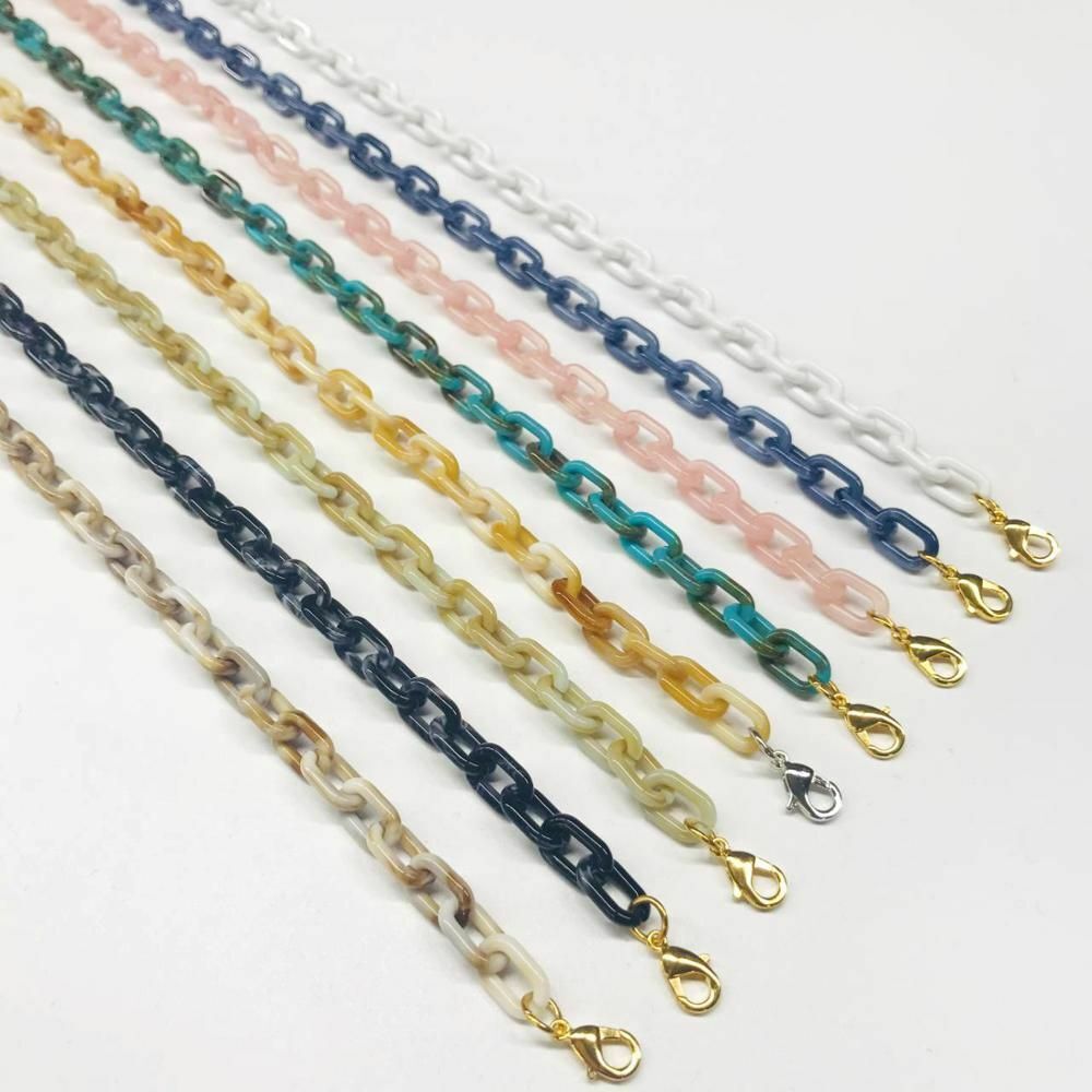 Acrylic Chain Face Mask Necklace Glasses Sunglasses Straps Women Men Neck Holder