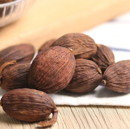 Chinese herbal Natural Dried Amomum Costatum Black Cardamom ( Tsaoko Sha Ren)