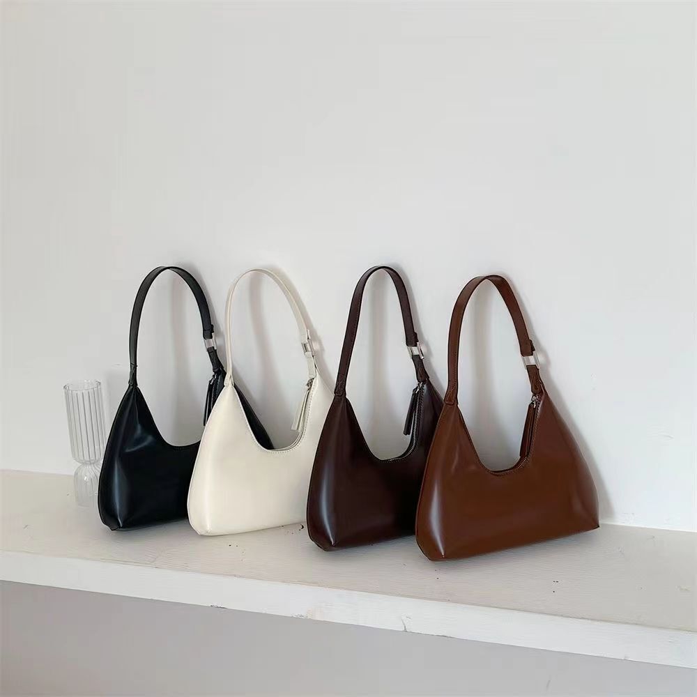 Bag Zipper Small Handbags Fashion Shoulder Bag Synthetic Leather Casual Hobos