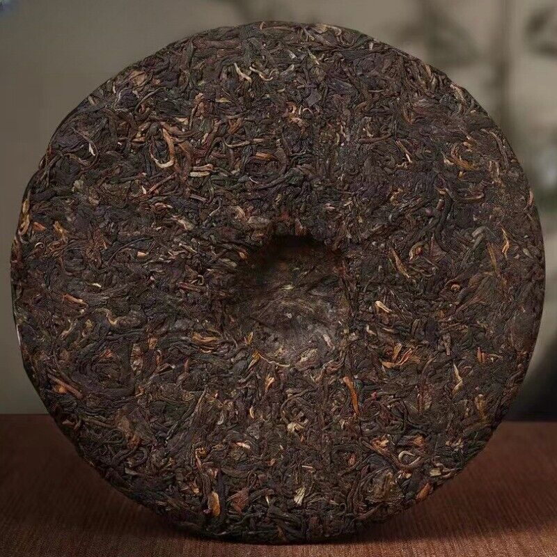 357g Yunnan Qizi Pu'er Cake Tea 2005 Menghai Bulang Pu-erh Raw Tea Puerh Raw Tea