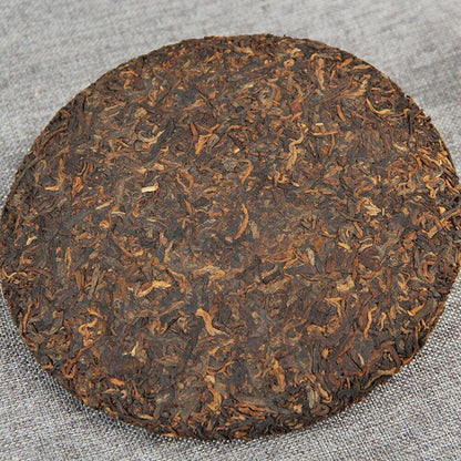 2019 Yunnan Royal Tribute Ripe Puer Tea Rhythm of Spring Shu Puerh Tea 357g