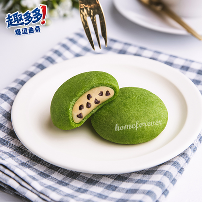 趣多多爆逗曲奇限定抹茶味 Quduoduo Chocolate Cookies Matcha Flavor 96g X 2 Boxes