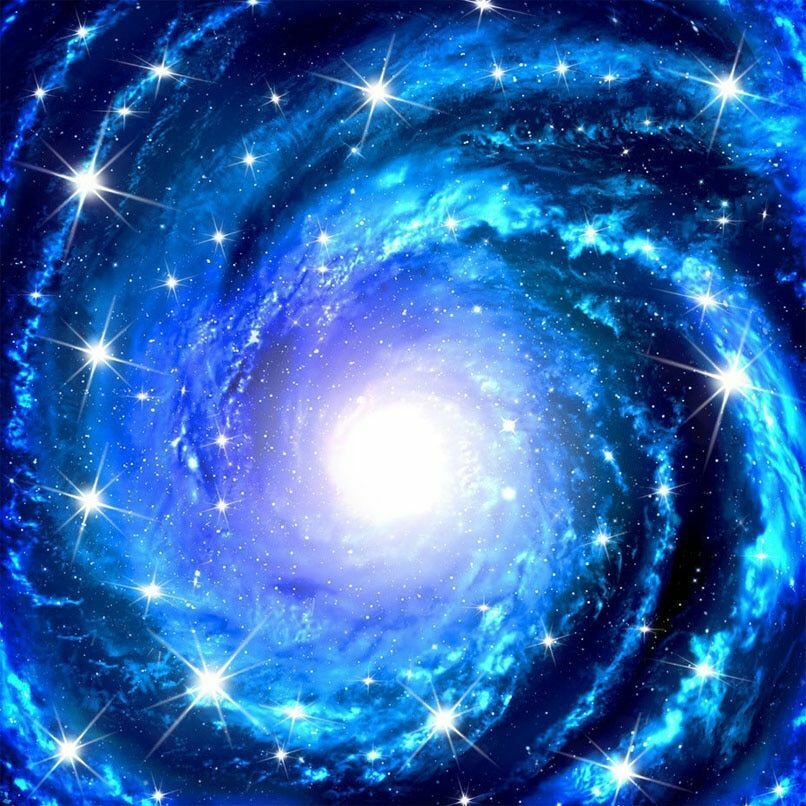 3D Photo Wallpaper Galaxy Stars Ceiling Fresco Art Home Wall Painting Decoration