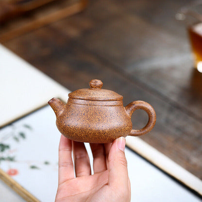 chinese tea pot real yixing zisha teapot duan clay Pan pot marked handmade pots