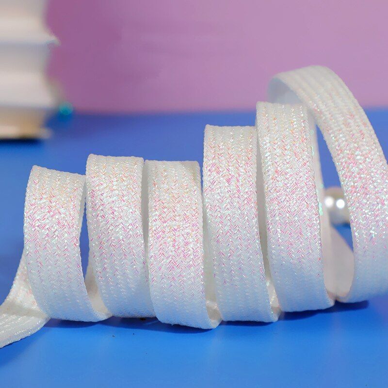 Shoelaces Colorful Sparkling Flat Athletic Sneakers Shoes Boot Strings 100-160cm